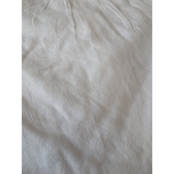 ModCloth Flutter Of Brilliance Tiered Mini Dress Ivory Textured Size S  NWT - Picture 7 of 12